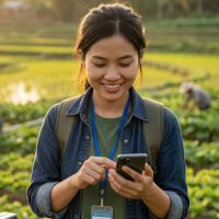 A generated portrait representing Linh, a Vietnamese software
engineer in her twenties.